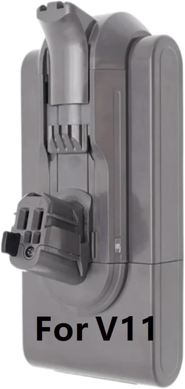 Vacuum Cleaner 25.2V 6000mAh Snap-in Rechargeable Battery Replacement. Compatible for Dyson V11