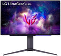 LG ‎27GS95QE 27-inch Ultragear OLED Gaming Monitor QHD 240Hz 0.03ms DisplayHDR True Black 400 AMD FreeSync Premium Pro NVIDIA G-Sync HDMI 2.1 DisplayPort Tilt/Height/Swivel Stand Black (Renewed)