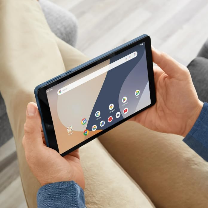 onn. 8'' 32GB Android 14 Wi-Fi Tablet, (2024 Model) 1280 x 800 Resolution, 3GB RAM, (Indigo) (Renewed)