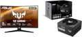 ASUS TUF Gaming 32' 1440P HDR Curved Monitor (VG32VQ1B) - QHD (2560 x 1440), 165Hz (Supports 144Hz) & TUF Gaming 1000W Gold, ATX 3.0 Compatible Fully Modular Power Supply