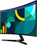 Samsung S3 Series 27' LED Curved Computer Monitor, 100Hz, 4ms, FHD(1920x1080), AMD FreeSync Monitor, HDMI, Black, with HDMI Cable