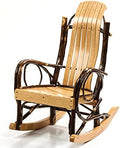 Lehman's Small Child Size Oak Hickory Wooden Rocking Chair Glossy Finish
