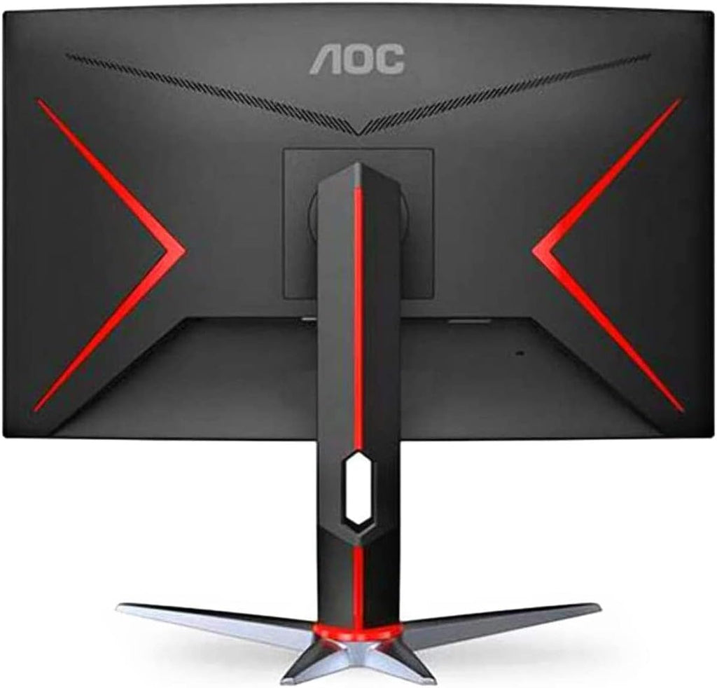 AOC C32G2 31.5' Curved Frameless Gaming Monitor FHD, 1500R Curved VA, 1ms, 165Hz, FreeSync, Height Adjustable, 3-Year Warranty