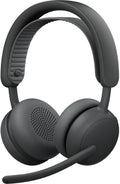 Logitech Zone Wireless 2 ES for Business - Noise-Canceling Wireless Headset with Adaptive Hybrid ANC, Native Bluetooth, Microsoft Teams Certified - Graphite