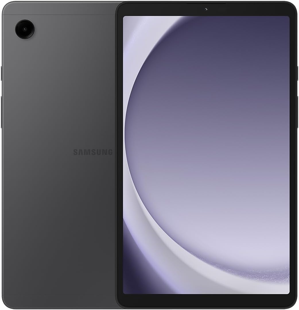 SAMSUNG Galaxy Tab A9 4G LTE (64GB, 4GB, Cellular) 8.7' Android Tab, Octacore (6nm), Dual Speakers (International Model) X115 (w/15W Fast Charger, Graphite)