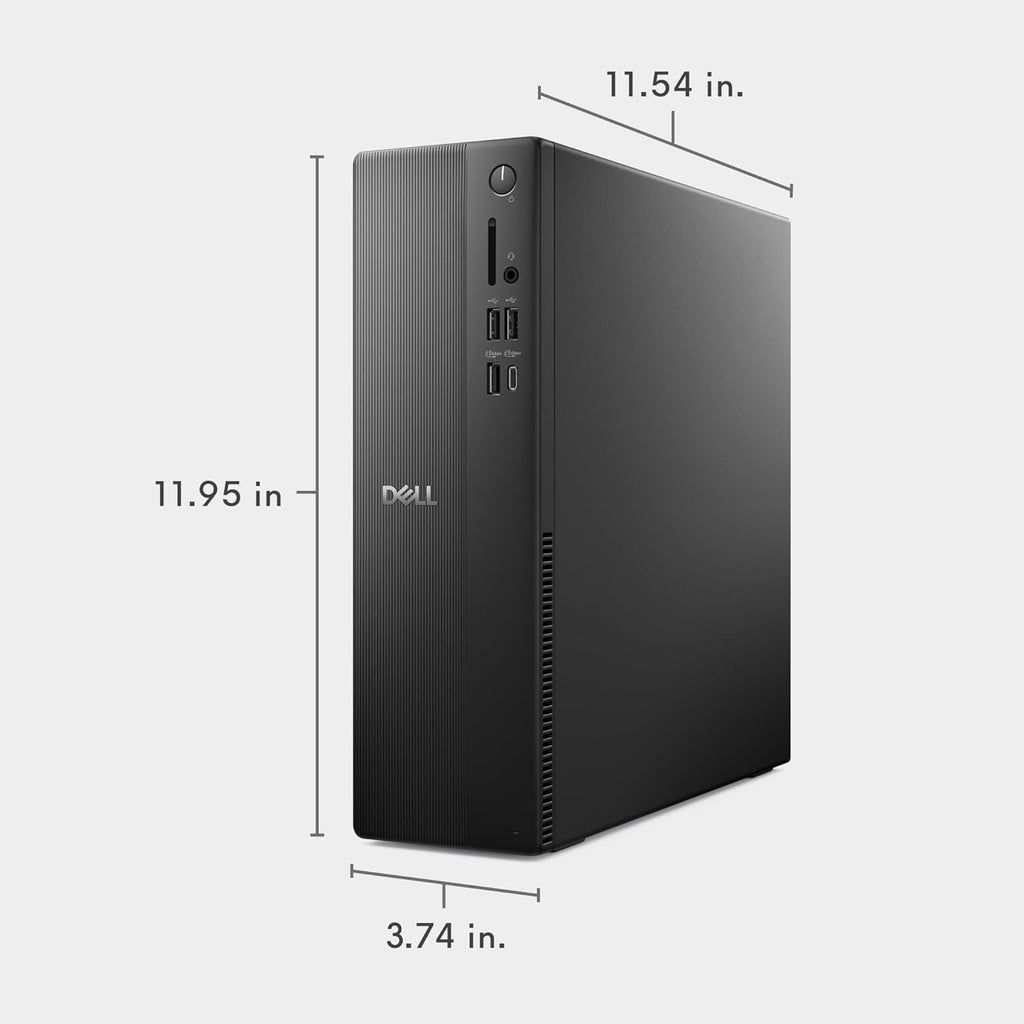 Dell 2025 ECS1250 Business Desktop - Intel Ultra 5-225(10Core, 10Threads), Ultra-Quiet Design, 32GB DDR5 RAM, 2TB PCIe SSD + 512GB Portable SSD, SD-Card Reader, Dual 4K Monitor Support, Windows11