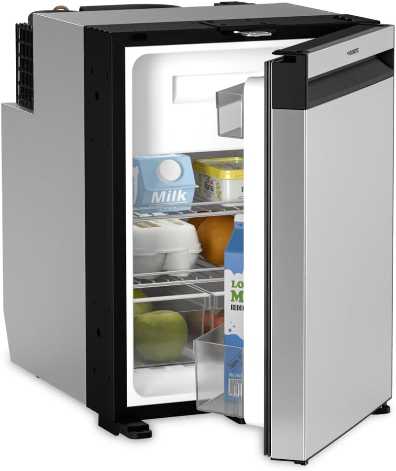 Dometic NRX 35C | Compressor Refrigerator | 32 L | Dark Silver Front | Easy To Use Control Panel