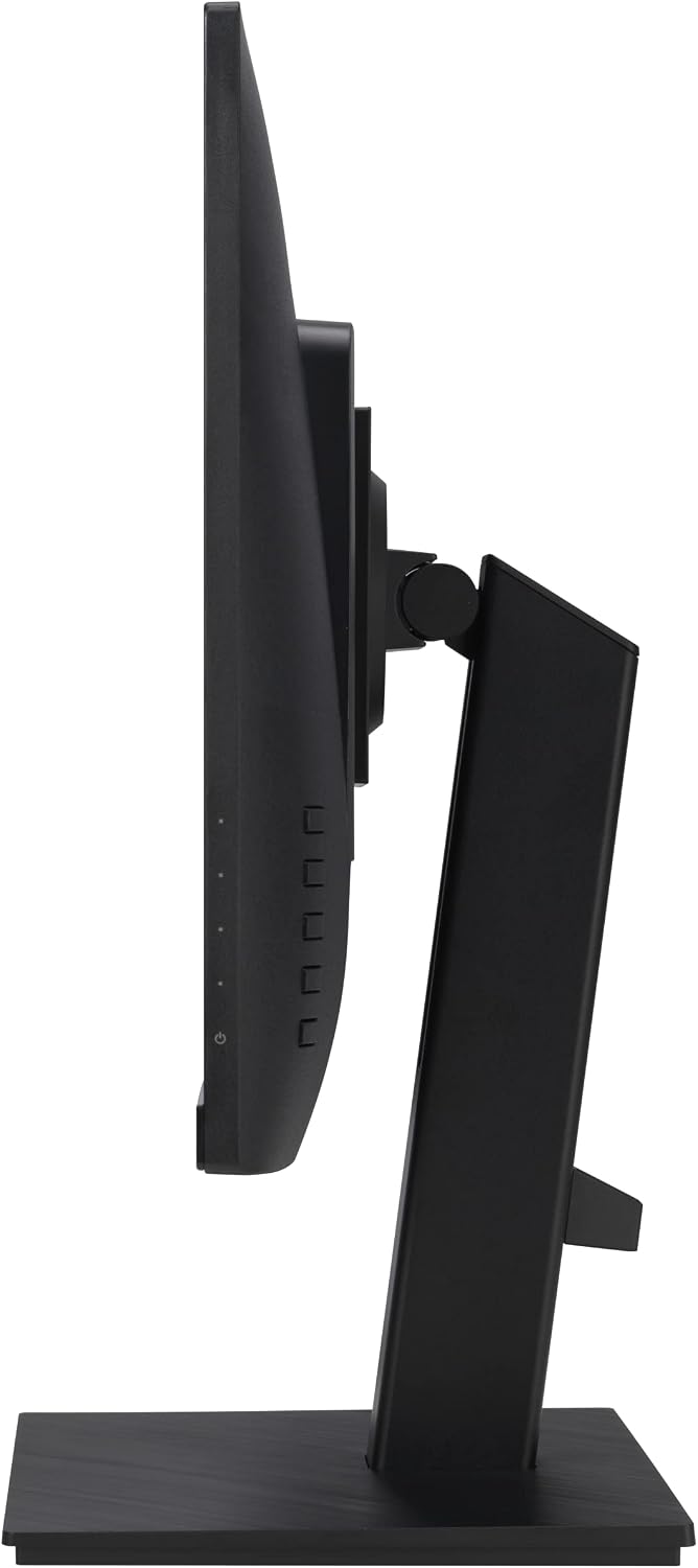 ASUS 24' 1080P Monitor (VA24EQSB) - Full HD, IPS, 75Hz, Built-in Speakers, Eye Care, Low Blue Light, Flicker Free, VESA Mountable, Height Adjustment, Frameless, DisplayPort, HDMI, VGA, USB Hub,Black