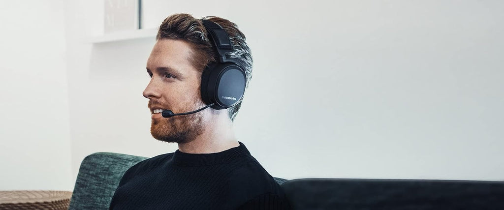 SteelSeries Arctis Pro Wireless - Gaming Headset - Hi-Res Speaker Drivers - Dual Wireless (2.4G & Bluetooth) - Dual Battery System (Renewed)