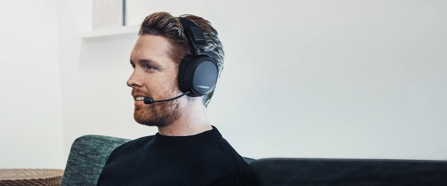 SteelSeries Arctis Pro Wireless - Gaming Headset - Hi-Res Speaker Drivers - Dual Wireless (2.4G & Bluetooth) - Dual Battery System (Renewed)