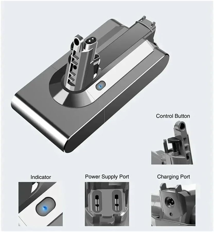 Compatible for Dyson V11 25.2V 12800mAh SV14 Lithium Li-ion Vacuum Cleaner Rechargeable Battery Absolute V11 Animal(12800mAh)