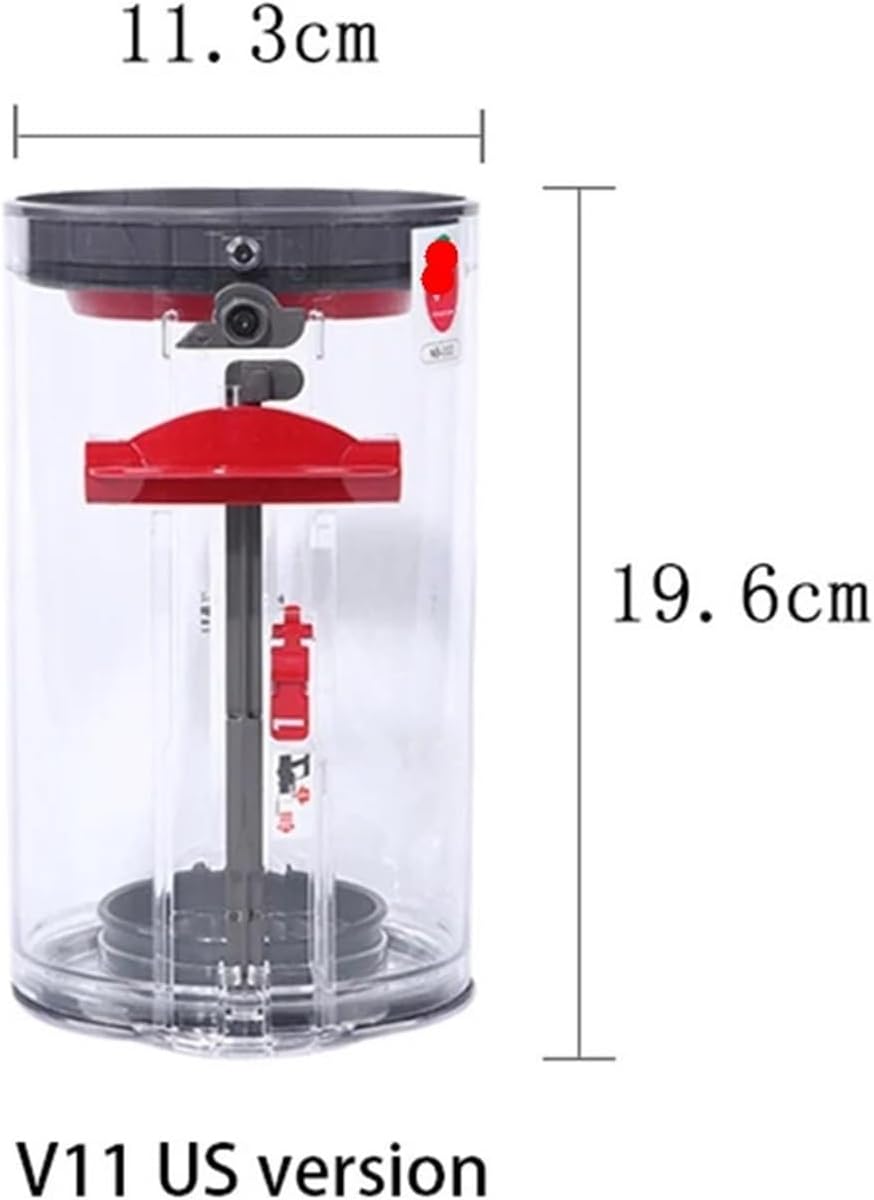 Vacuum Bin Compatible for Dyson V11 U.S Filter Bucket Dust Bin Accessories Robot Cleaner Cyclone Dust Collector Filter Spare Parts (Color : As shown-01)