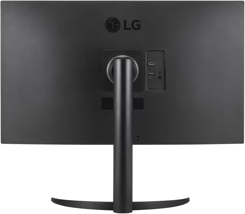 LG 32' 4K UHD(3840 x 2160) Ultrafine Monitor, 60Hz, HDR10, 90% DCI-P3, Dynamic Action Sync, Dual Controller, Black Stabilizer, Flicker Safe, HDMI & DisplayPort, Pivot/Height/Tilt Adjustment, Black