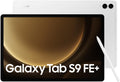 SAMSUNG Galaxy Tab S9 FE+ Plus w/S-Pen (128GB, 8GB, Wi-Fi Only) 12.4' WiFi 6 Android Tablet, 4K Camera, International Model - X610 (Silver)