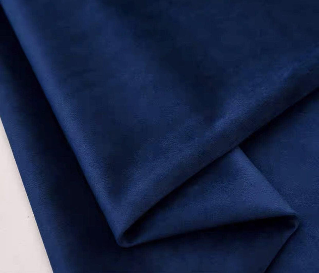 Velvet Pets Friendly Sofa Covers Custom Made Compatible for IKEA Ektorp Three Seat Sofa Slipcovers (Velvet Blue Ektorp 3)