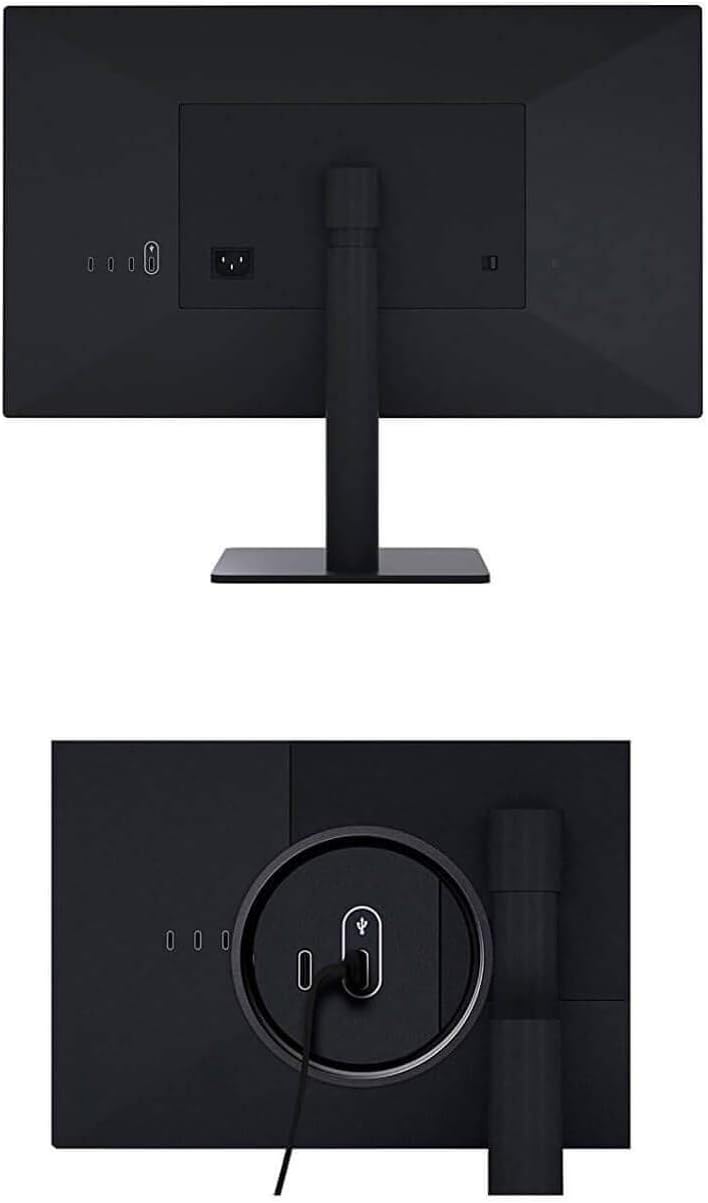 27' LG Ultra HD 5K Ultra Slim USB-C Monitor Widescreen LED IPS LCD w/Webcam - Black - 27MD5KA-B (Renewed)