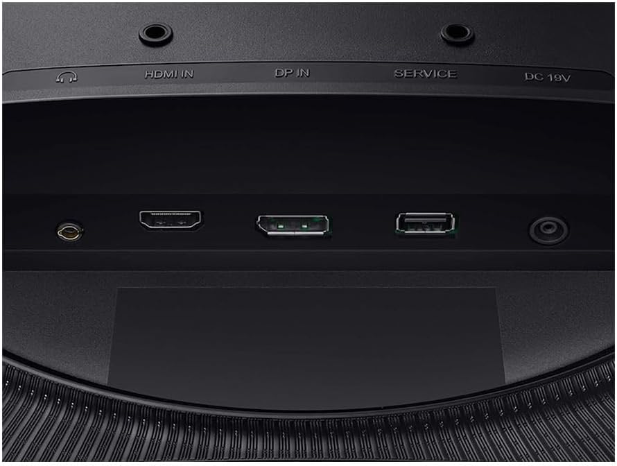 Samsung 32' Odyssey G5 QHD (2560 x 1440) 165Hz Curved Gaming Monitor, 1ms Response Time, AMD FreeSync LS32CG554ENXZA, DisplayPort Cable Included