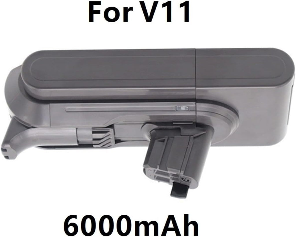 Vacuum Cleaner 25.2V 6000mAh Snap-in Rechargeable Battery Replacement. Compatible for Dyson V11