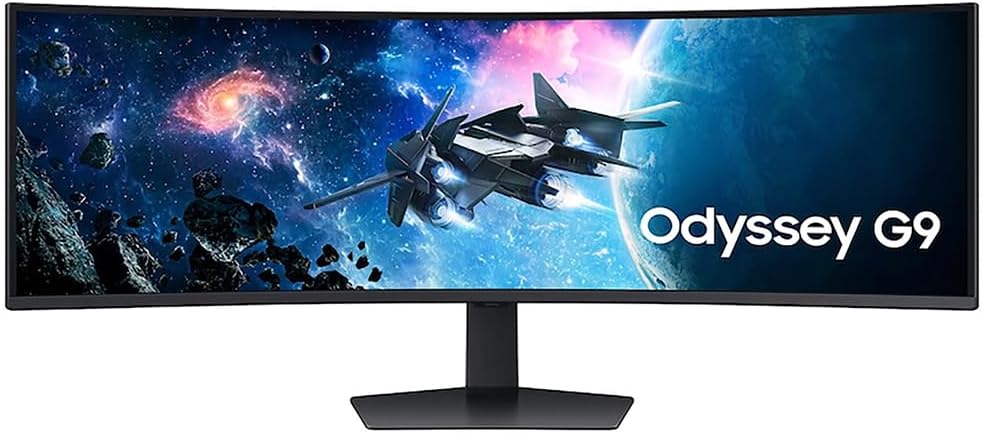 Samsung 49' Odyssey G9 G95C DQHD 240Hz Curved Gaming Monitor Bundle with Microsoft Wireless Controller, Elite Suite 18, 2X HDMI Cable and Deco Gear CPS 26 Month Protection Pack (Beach-CPS- 26M1500)