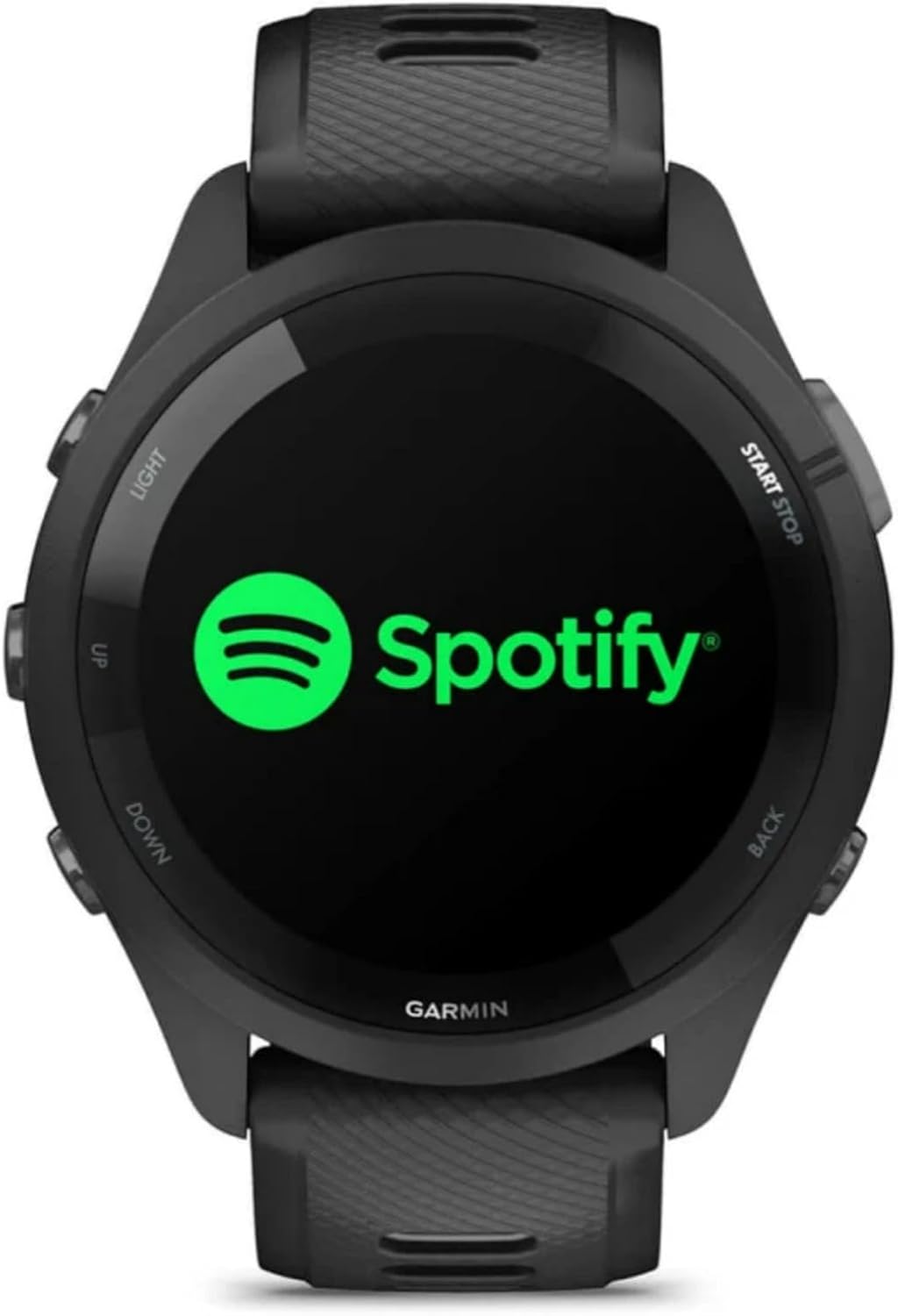 Garmin Forerunner 265 Advanced Multisport Touchscreen Smartwatch, Black, Heart Rate Monitor, Daily Suggested Workouts, Up to 13 Day Battery Life - Signature Series Charging Bundle
