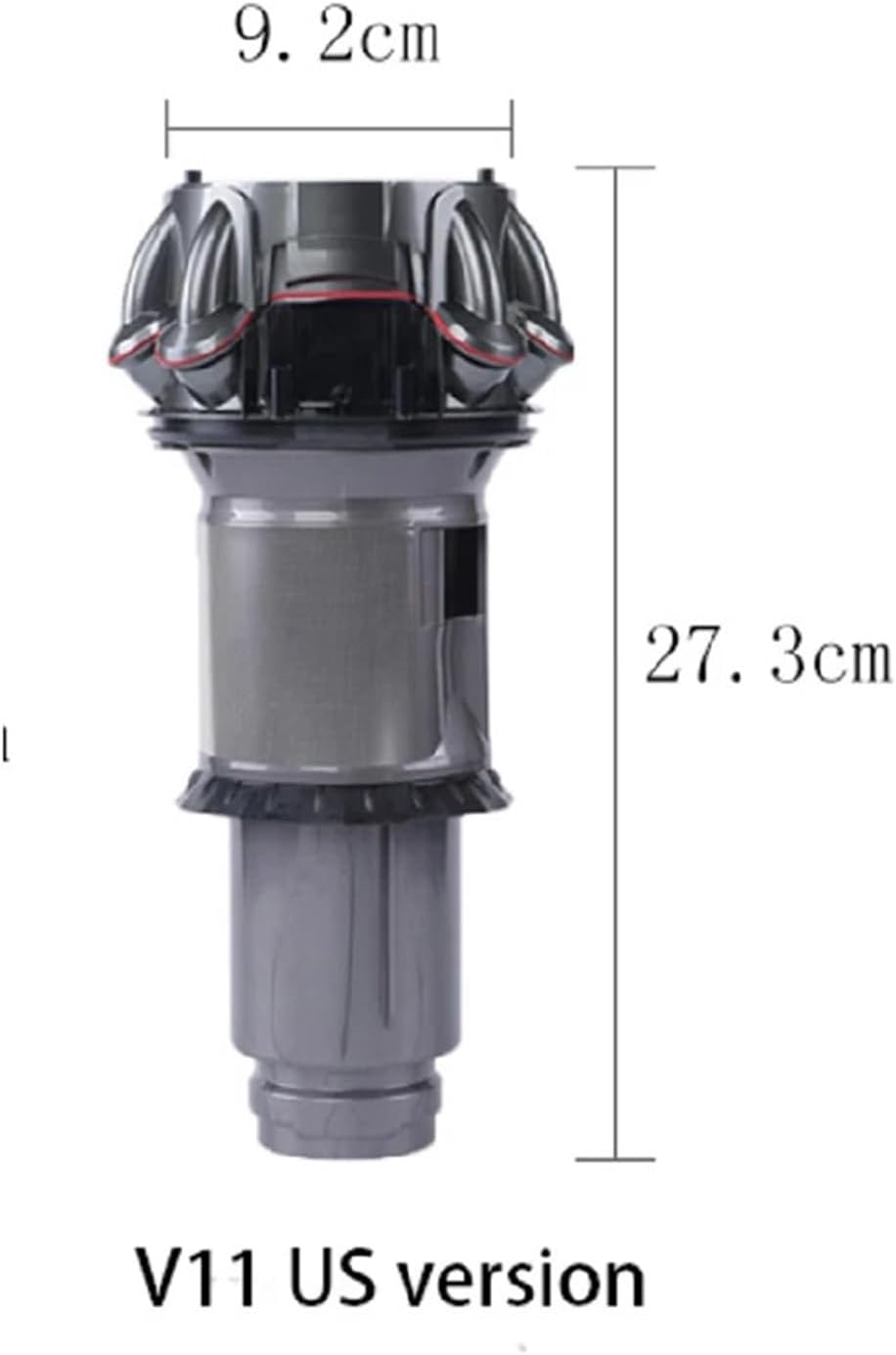 Vacuum Bin Compatible for Dyson V11 U.S Filter Bucket Dust Bin Accessories Robot Cleaner Cyclone Dust Collector Filter Spare Parts (Color : As shown-01)