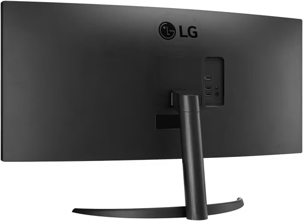 LG 34 Inches 21:9 Curved Ultra Wide Monitor, WQHD(3440 x 1440 Pixels), sRGB 99%(Typ), HDR 10, Dual Controller, PBP, Flicker Safe, Smart Energy Saving, HDMI, DP, Head Phone Out,Tilt, Black, 34WR50QC