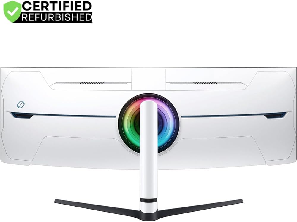 Samsung LS57CG952NNXZA 57 inch Odyssey Neo G9 Curved Gaming Monitor (Renewed) Bundle with 2 YR CPS Enhanced Protection Pack