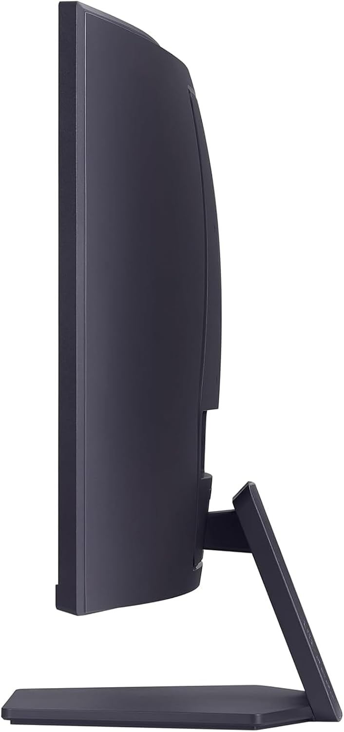 LG 27' QHD Gaming Monitor, Ultragear Curved Display, 180Hz, 1ms, 1000R, AMD FreeSync, HDR10, 99% sRGB, Black Stabilizer, DAS Crosshair FPS Counter, HDMI x2, DisplayPort, Borderless Design, Black