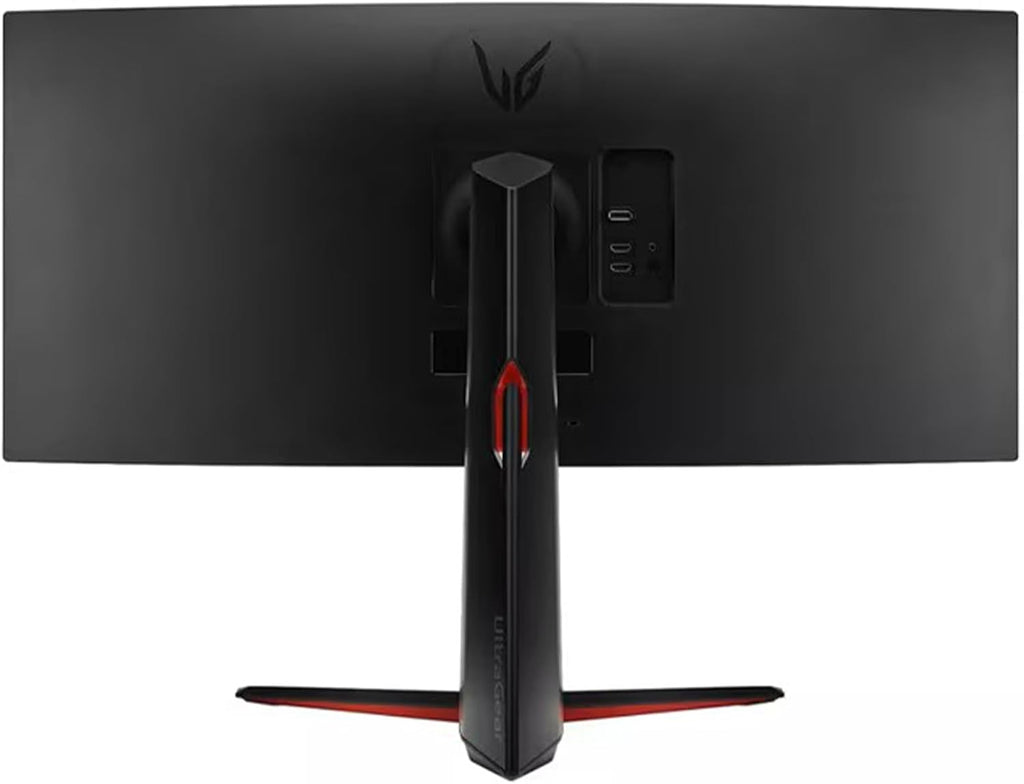 LG 34' Curved Ultragear Gaming Monitor, QHD(3440x1440), 160Hz, AMD FreeSync, HDR10, sRGB 99%, Built-in Speakers, Multitasking and Content Creation, DisplayPort & HDMI, Tilt/Height Adjustable Stand