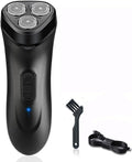 Electric Razor for Men, Electric Shaver Razor USB Chargin Shaving Machine for Men Face Beard Trimmer Wet-Dry Dual Use Waterproof Washable Rotary Shaver