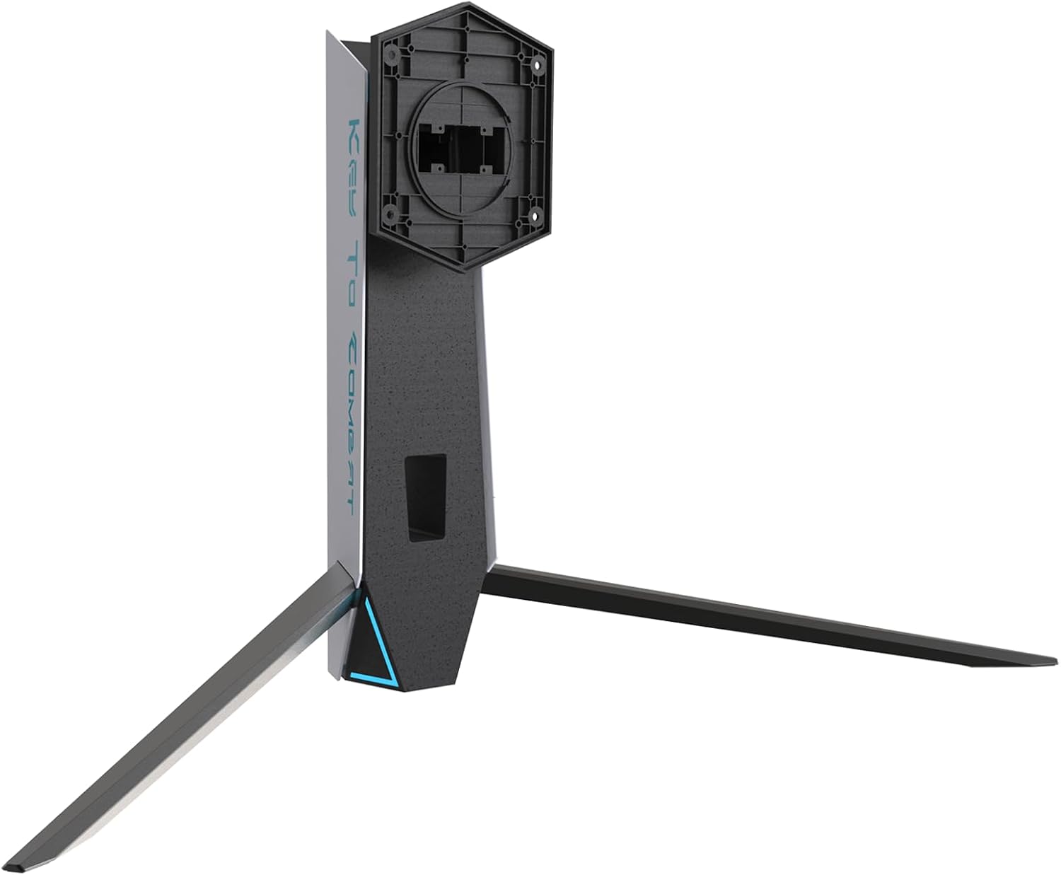 KTC G42P5/G48P5S Stand Set – White Monitor Stand, for 42/48 Inch OLED Monitor, Sturdy Metal Design, -5° ~ +20° Tilt with RGB Light, 100×100 Vesa Support