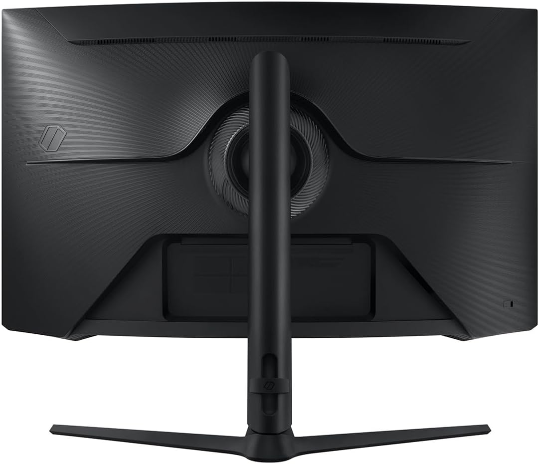 Samsung 32' Odyssey G65B Series QHD Gaming Monitor, 1000R Curved, 240Hz, 1ms, Smart TV Apps and Gaming Hub, Swivel & Tilt Adjustable Stand, Black, with HDMI Cable