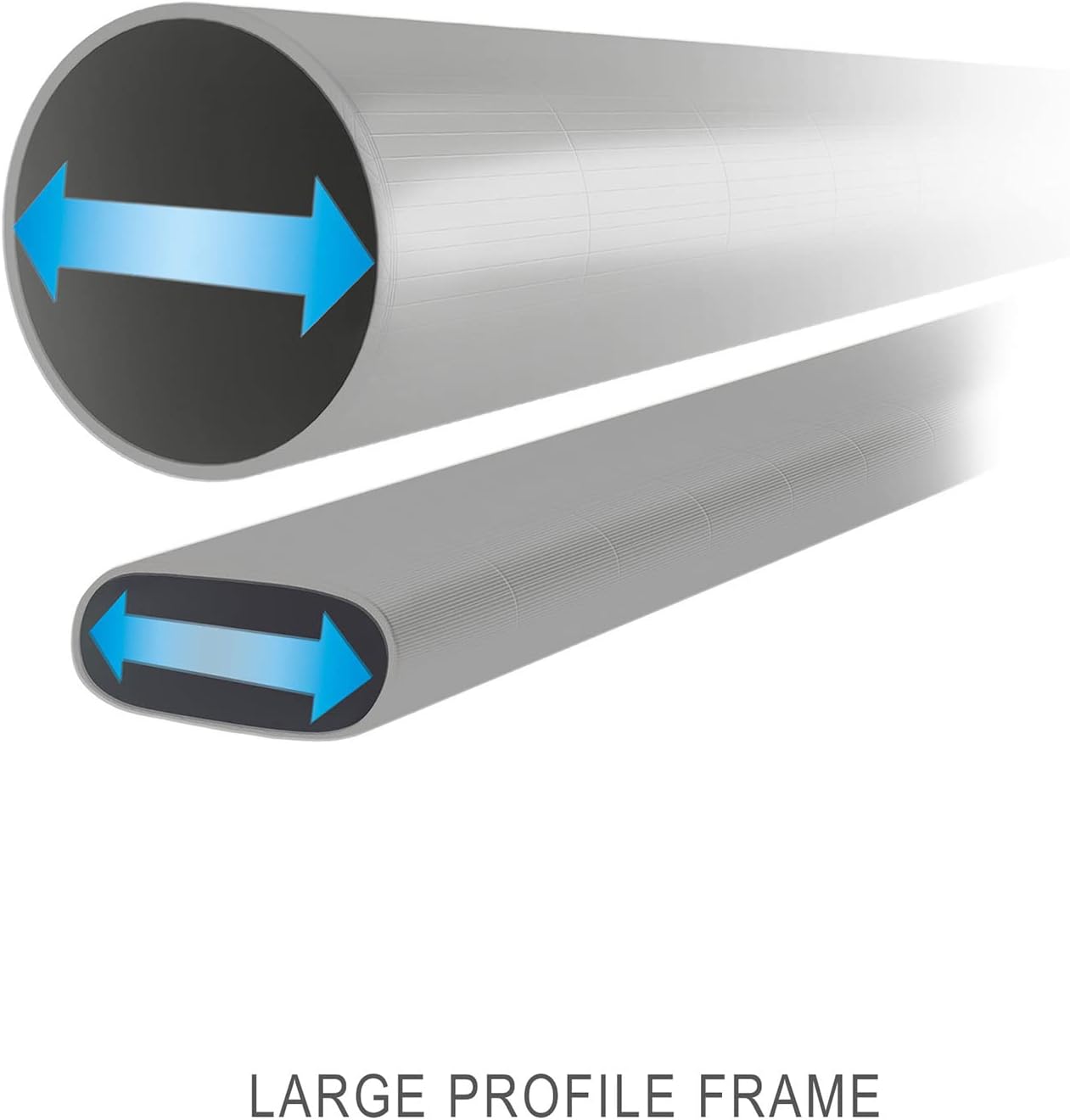INTEX 26700EH Prism Frame Premium Above Ground Swimming Pool: 10ft x 30in – SuperTough Puncture Resistant – Rust Resistant – Easy Assemble – 1185 Gallon Capacity – Pool Only