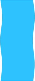 Swimline 27-Feet Round Blue Overlap Liner Standard Gauge