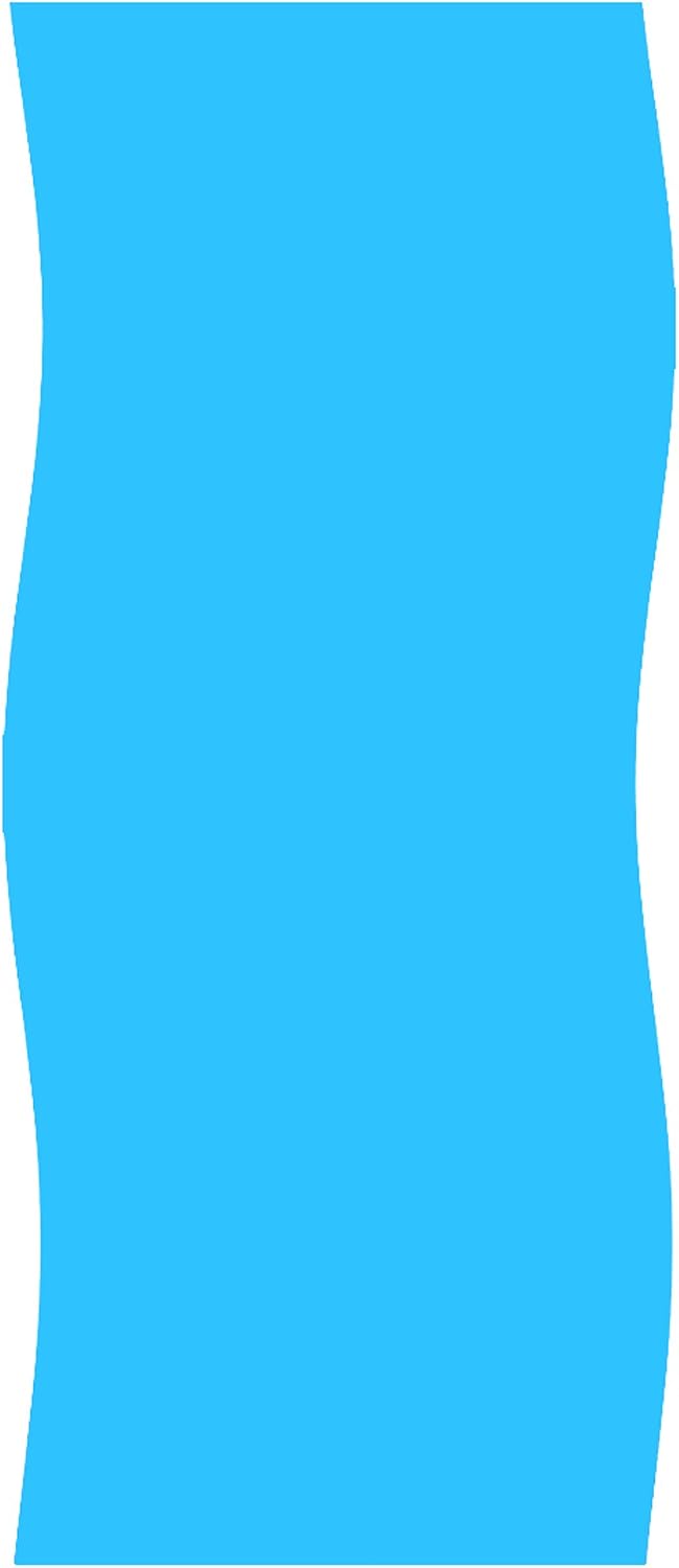 Swimline 27-Feet Round Blue Overlap Liner Standard Gauge