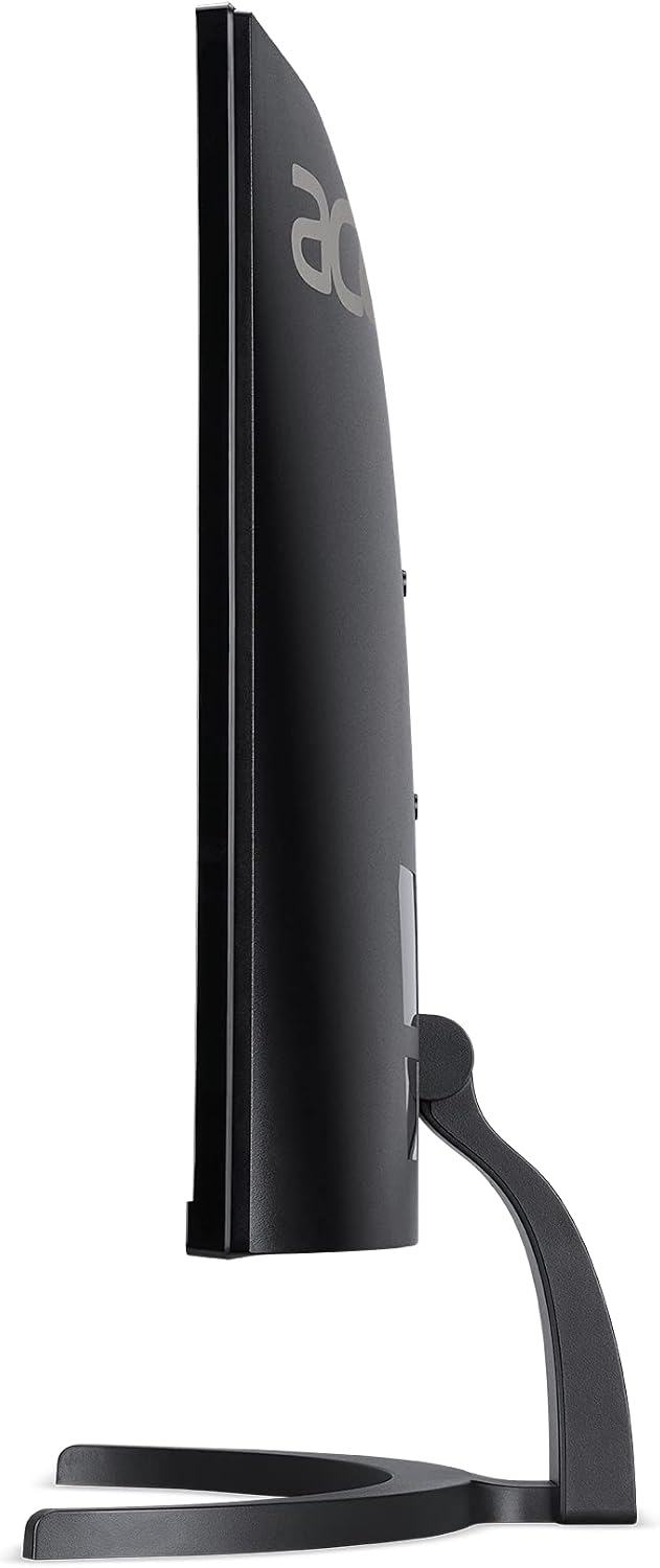 Acer Nitro 27' WQHD 2560 x 1440 1500R Curved PC Gaming Monitor | 100Hz Refresh | 1ms VRB | Speakers | VESA Mountable | 1 x Display Port 1.2, 1 x HDMI 2.0 & 1 x HDMI 1.4 | ED273U Hbmiipx (Renewed)