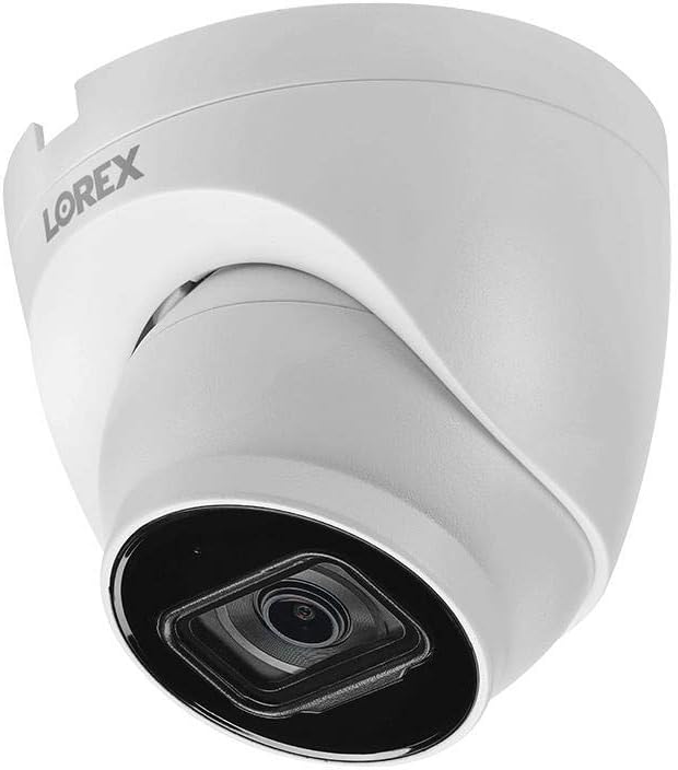 Lorex Technology N4K3-168WD 16 Channel 3TB 4K Fusion NVR System with Eight 4K (8MP) IP Dome Cameras with Listen-in Audio, 130ft Night Vision, Color Night Vision,8 Dome
