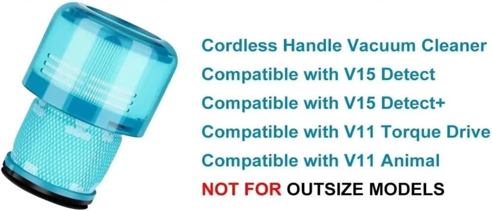 Hepa Filter Compatible for Dyson V11/ V15 / SV15 Washable Filter Replaceable Vacuum Cleaner Accessories (Color : Original 6)