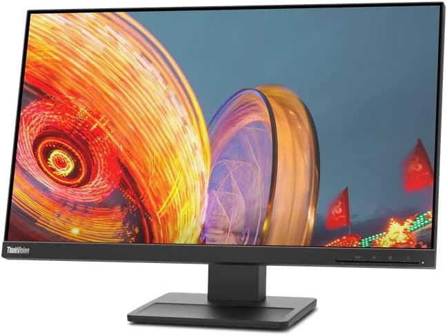 lenovo ThinkVision E24q-30 23.8' IPS 2560 x 1440 Monitor - Raven Black