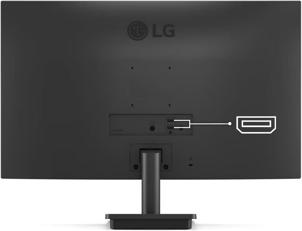 LG 27' Full HD (1920 x 1080) IPS Monitor, 100Hz, 5ms, Dynamic Action Sync, Black Stabilizer & Crosshair, HDR10, Reader Mode/Flicker Safe, HDMI, OnScreen Control, VESA Mount, Tilt Adjustable, Black
