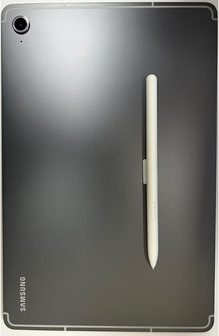Samsung Galaxy Tab S10 FE w/S-Pen | 128GB, 8GB RAM, Wi-Fi Only | 10.9' LCD, WiFi 6E Android 15 Tablet, 4K Camera | International Model X520 | 25W Fast Charger Bundle (Gray)