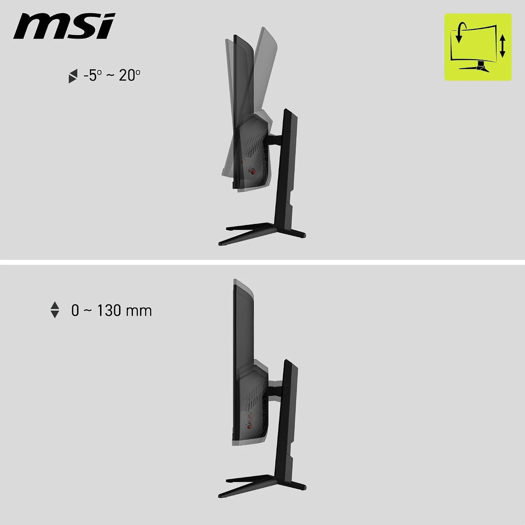 MSI MAG 321CUPDF Curved 32' UHD Gaming Monitor - Rapid VA 1500, 3840x2160, Dual-Mode / 0.5ms, 16:9, Adaptive Sync - DisplayPort 1.4a, HDMI 2.1, USB Type-C (DP Alt. with PD 15W)