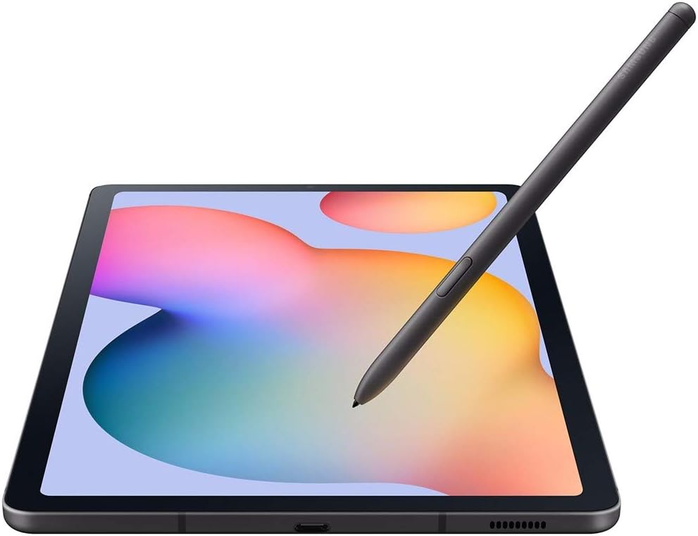 Samsung Galaxy Tab S6 Lite 10.4-inch , 64GB WiFi Tablet Oxford Gray - SM-P610NZAAXAR - S Pen Included (Renewed)