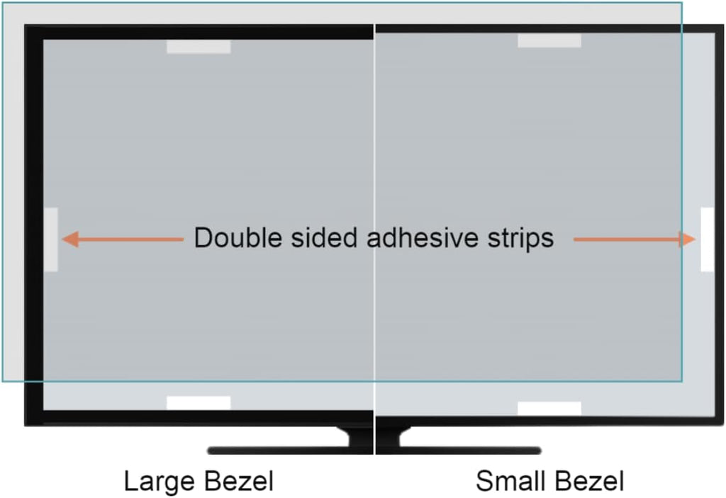 2-Way Privacy Filter – Accessory Only – to fit the Samsung CHG90 QLED 49-inch Curved Gaming Monitor | Includes Installation Kit