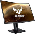 ASUS TUF Gaming VG27VQ 27' Curved Monitor, 1080P Full HD, 165Hz (Supports 144Hz), Freesync, 1ms, Extreme Low Motion Blur, Eye Care, DisplayPort HDMI,Black