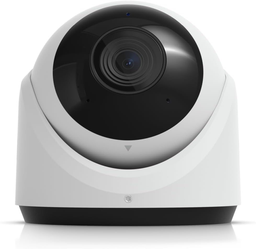 Ubiquiti UniFi G6 8 Megapixel 4K Network Camera - Color - Turret - White
