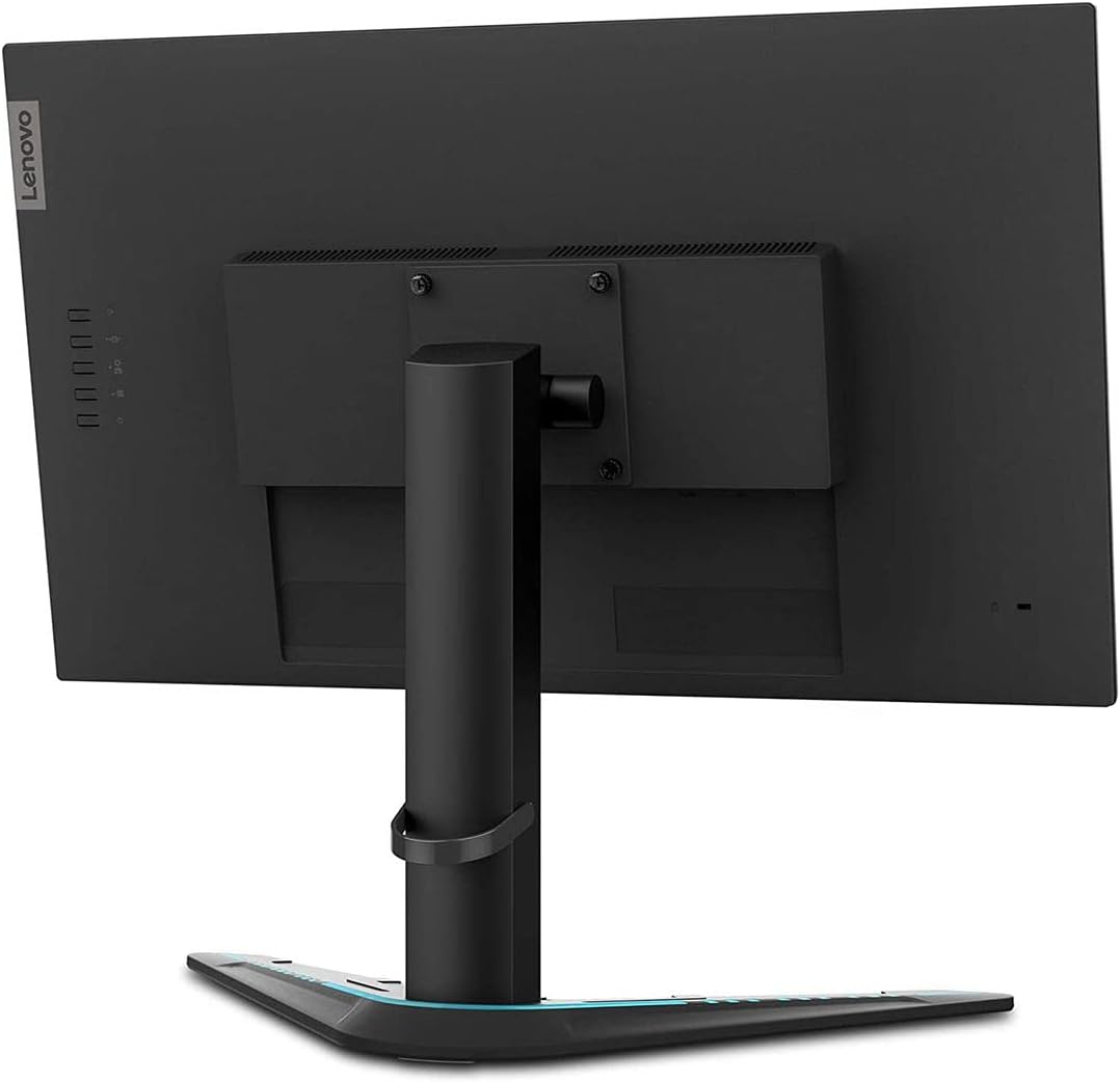 Lenovo G27-20 27-inch Gaming Monitor, FHD, IPS, 144Hz, 1ms, FreeSync Premium and NVIDIA G-SYNC Compatible, NearEdgeless, VESA Mount, Height and Tilt Adjust, HDMI, DP