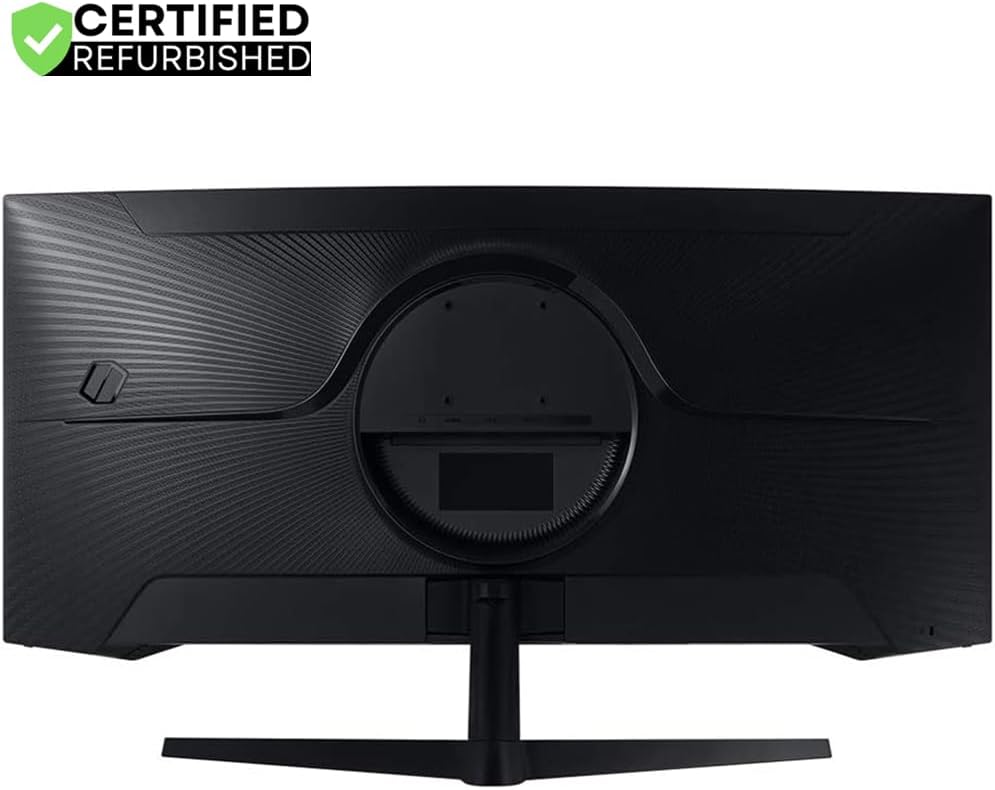 Samsung 34 inch Odyssey G55T WQHD 165Hz 1ms(MPRT) HDR Curved Gaming Monitor - (Renewed)