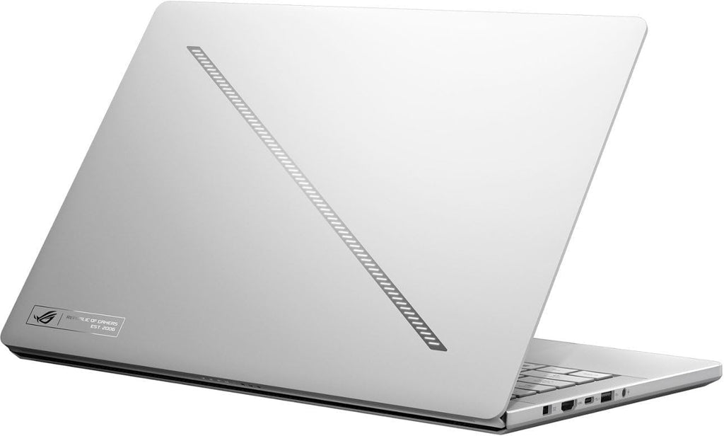 ASUS ROG Zephyrus G14 14.0' OLED Gaming Laptop, (AMD Ryzen 9 270, RTX 5060 8GB, 16GB RAM, 2TB SSD, RGB Backlit Keyboard, WiFi 6E, Micro SD, WiFi7,Win11), Platinum White, w/2TB USB Drive, W/GaLiMu