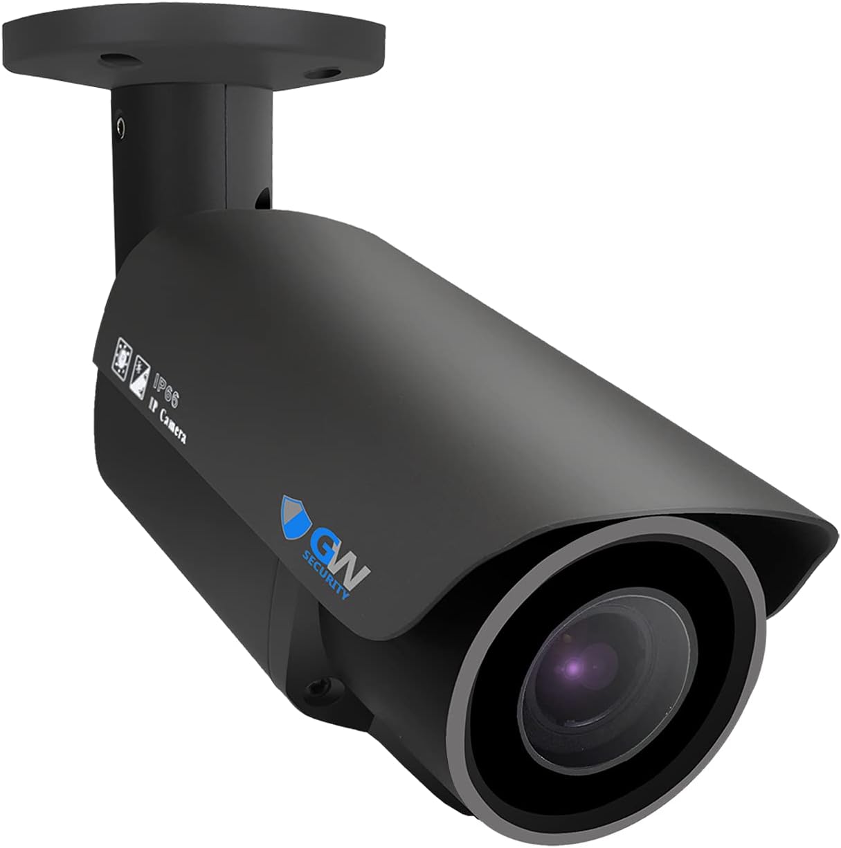 GW Security 16 Channel 4K 8MP Network NVR HD 5MP IP Security Camera System with 16 x 1920P Outdoor 2.8-12 mm 4X Optical Motorized Zoom PoE Bullet Cameras and Pre-installed 4TB HDD
